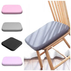 Memory Foam Seat Cushion – Removable, Washable Square Pad for Adults
