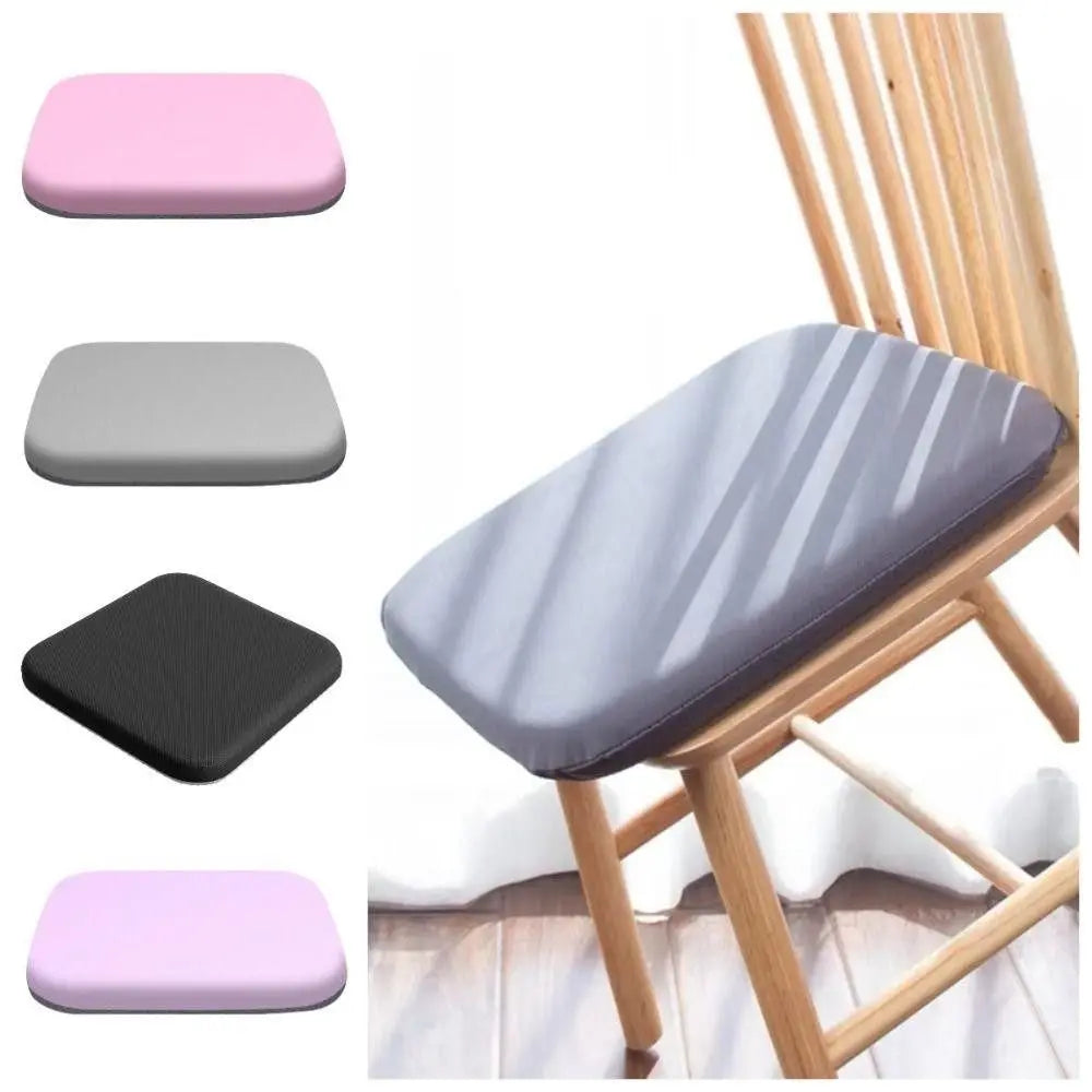 Memory Foam Seat Cushion – Removable, Washable Square Pad for Adults