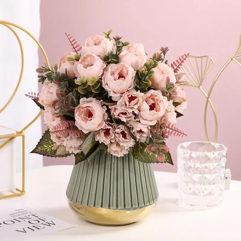 30cm Artificial Silk Peony Flower Indoor Home & Event Decoration
