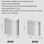7L Smart Sensor Trash Can Automatic Touchless Household Kitchen & Bathroom Waterproof Bin