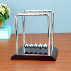 Newton Cradle Balance Steel Balls Physics Pendulum Desk Toy Stress Relief