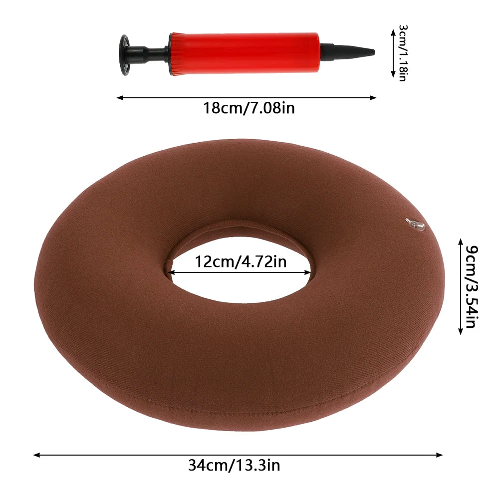 Willstar Inflatable Memory Foam Seat Cushion – Massage & Waterproof
