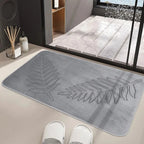 Fashion Soft Microfiber Bath Rug – Non-Slip Quick Dry Absorbent Bathroom Mat