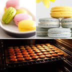 Fodeliake Silicone Macaron Mold – Non-Stick Baking Mat