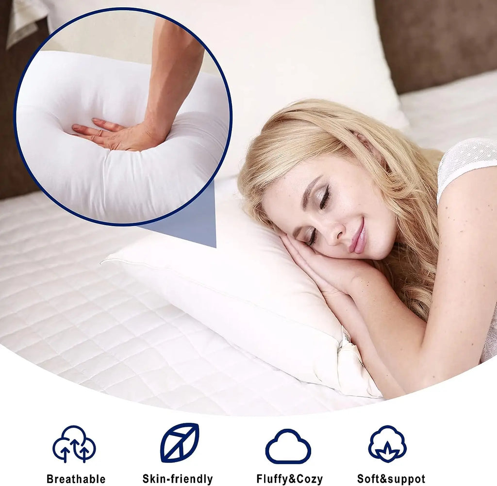 Memory Cotton Seat Cushion Core – Patchwork Square Pillow for Bed