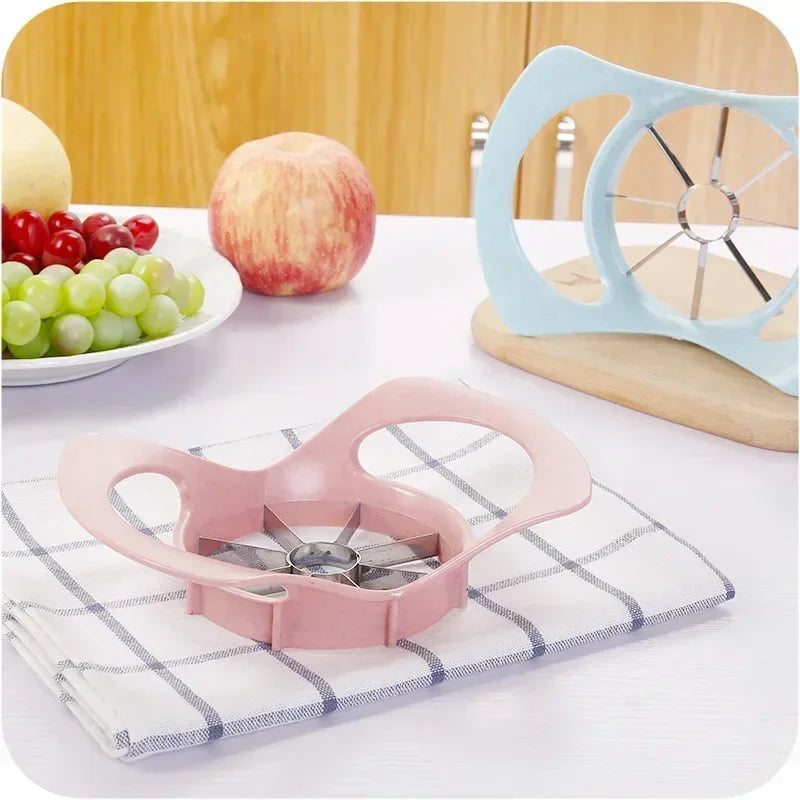 1Pcs Stainless Steel Solid Color Apple Corer Fruit Slicer Kitchen Divider Gadgets And Accessories Home Kitchen Convinience Tools