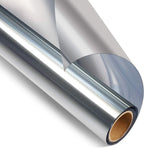 Silver One Way Mirror Window Film Heat Insulation Glass Tint