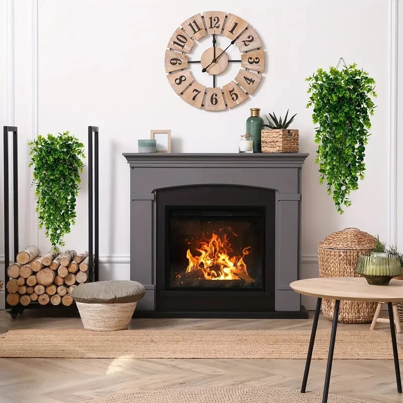 3pcs Artificial Hanging Eucalyptus Plants 80cm Indoor & Outdoor Decor