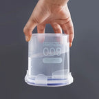 Airtight Grain Storage Container – Durable Plastic Food Organizer