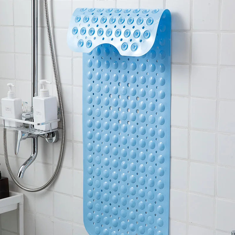 40x100cm Anti-Slip Bathtub Mat PVC Kids Elder Shower Rug