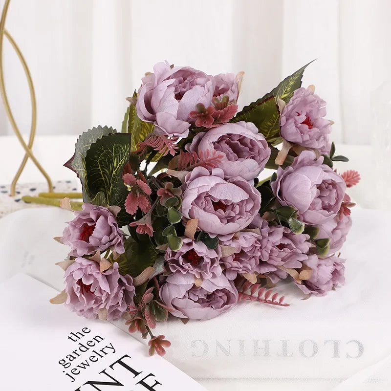 30cm Artificial Silk Peony Flower Indoor Home & Event Decoration