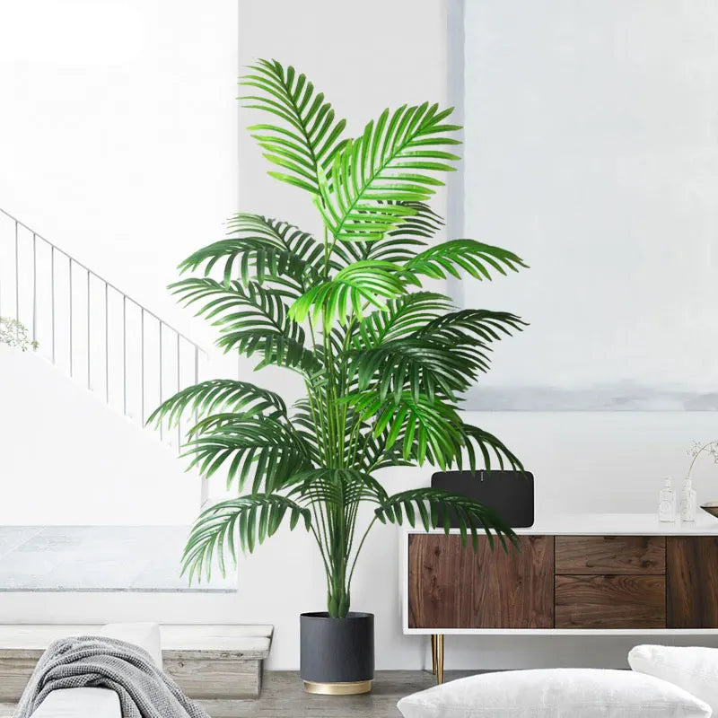 Large Artificial Palm Tree – 90cm / 120cm Tropical Plant