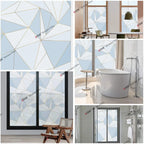 3D Matte Privacy Window Film Frosted Static Cling Glass Cover