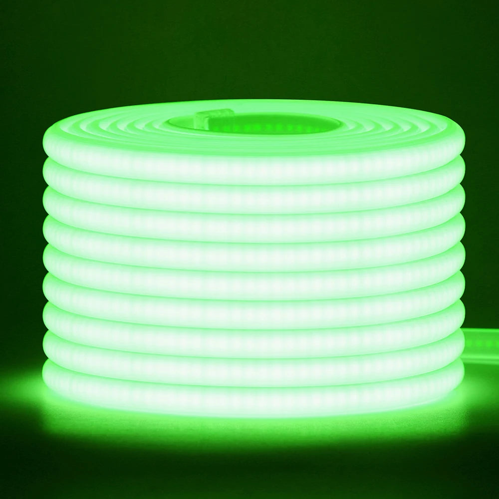 COB LED Strip Light 288 LEDs/M 220V AC IP67 Waterproof Warm/Natural/White