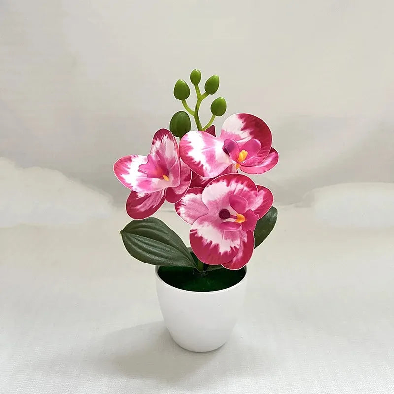 20CM Artificial Rattan Bonsai Plant – Desktop Home Decor