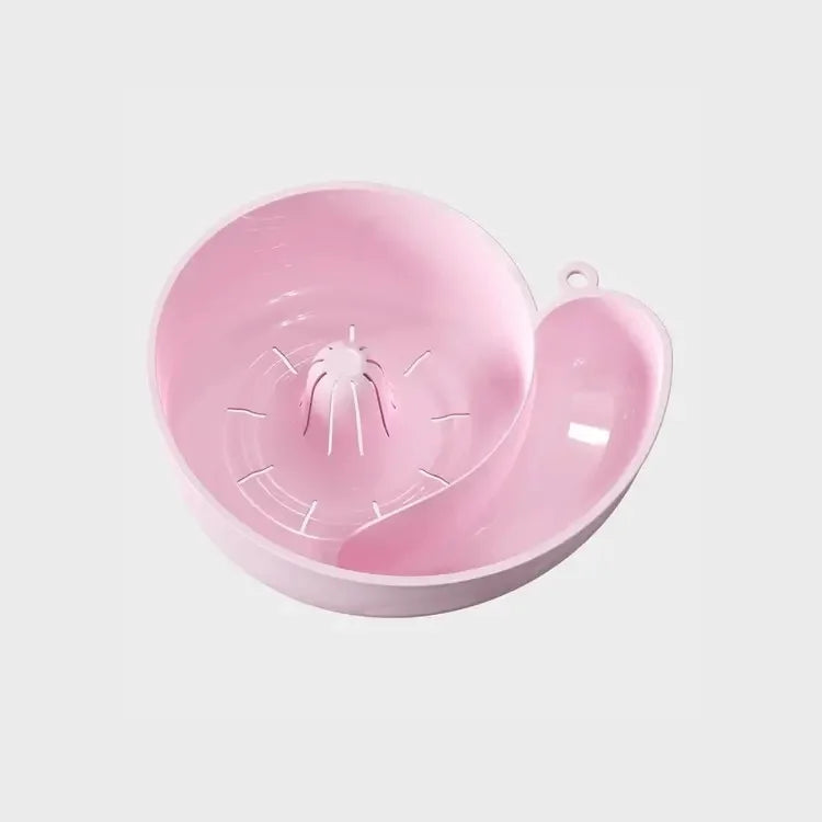 2-in-1 Snail-Shaped Fruit Washing & Juicing Device