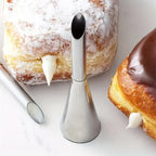 Choux Pastry Piping Nozzle – Stainless Steel Cream Puff & Éclair Tool