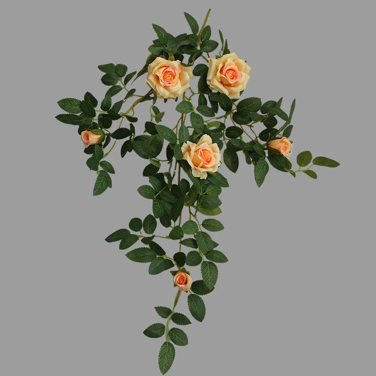 66cm Artificial Silk Rose Vine Indoor Wedding & Party Decor