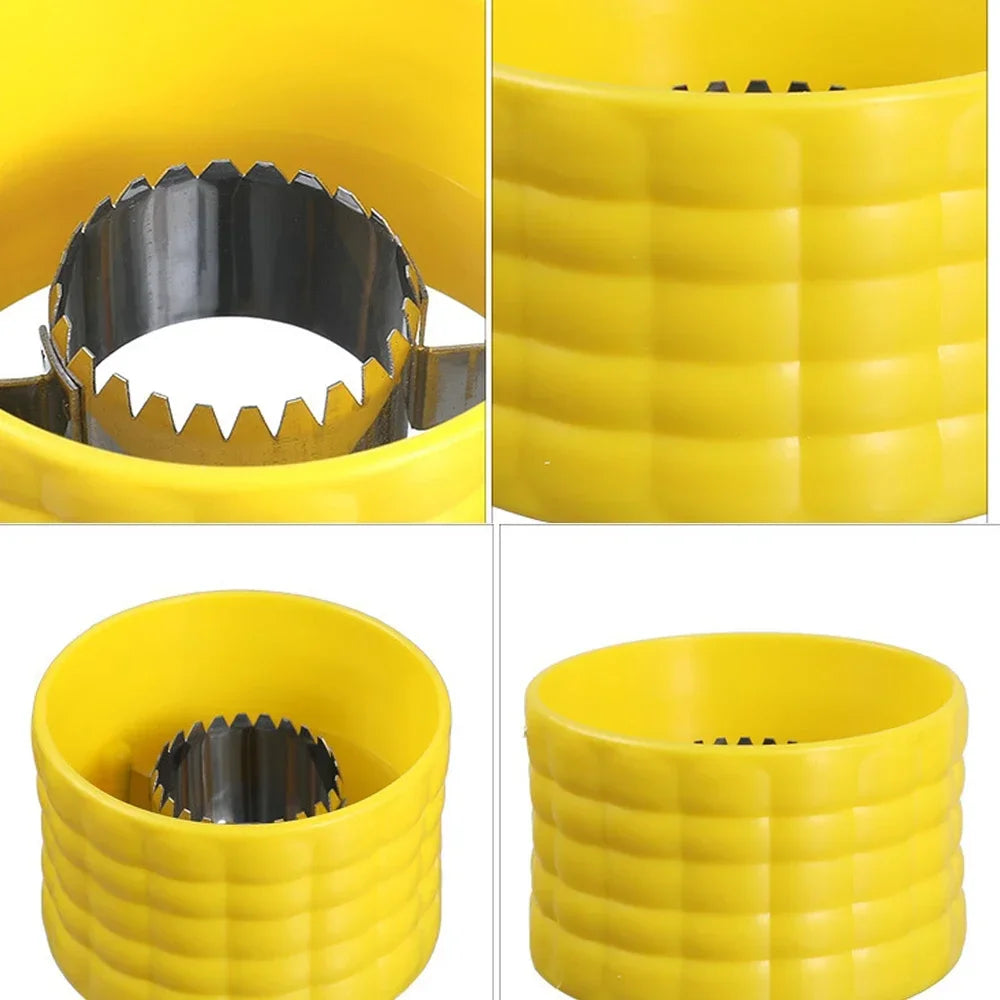 Corn Stripper Peeler – Stainless Steel Cob Cutter & Kernel Remover