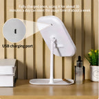 Niche Modern LED Makeup Mirror with Touch Control and Three Light Colors