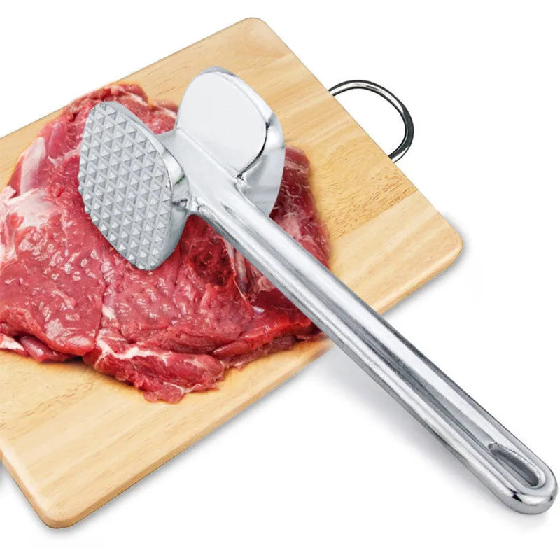 Aluminium Meat Tenderiser Hammer – Dual-Sided Meat Pounder