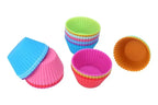 Silicone Muffin Cake Molds – Reusable, Non-Stick Baking Cups