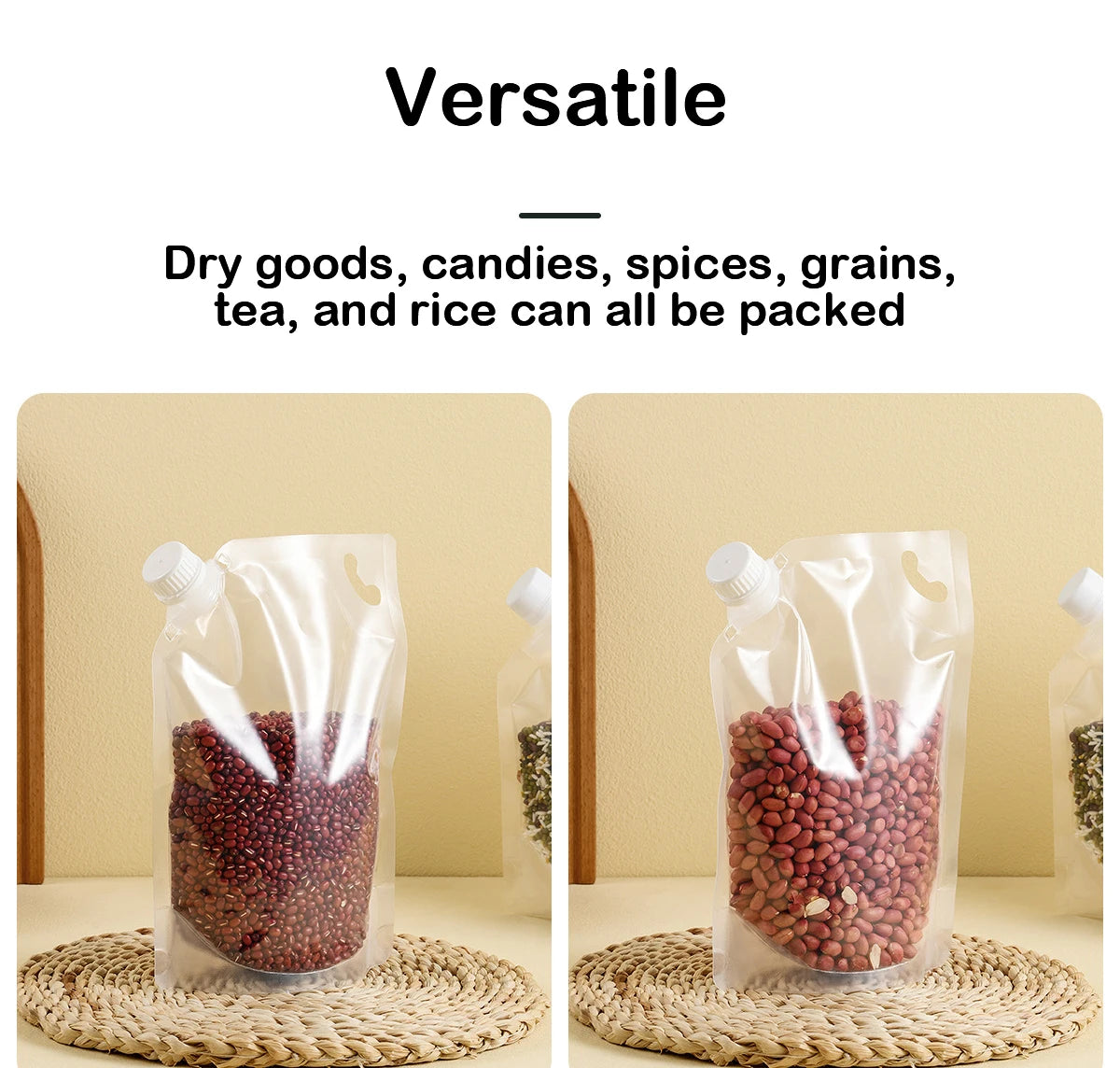 Grain Storage Bags – Insect Proof & Moisture Resistant (1–5 pcs)