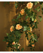 66cm Artificial Silk Rose Vine Indoor Wedding & Party Decor