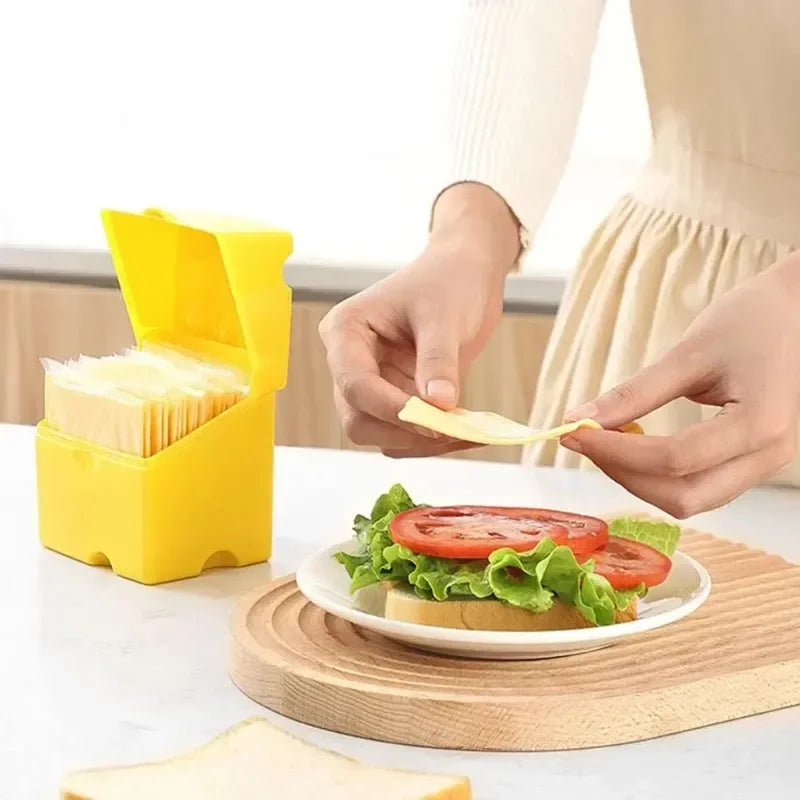 Modern Cheese Crisper – Reusable Refrigerator Food Storage Box