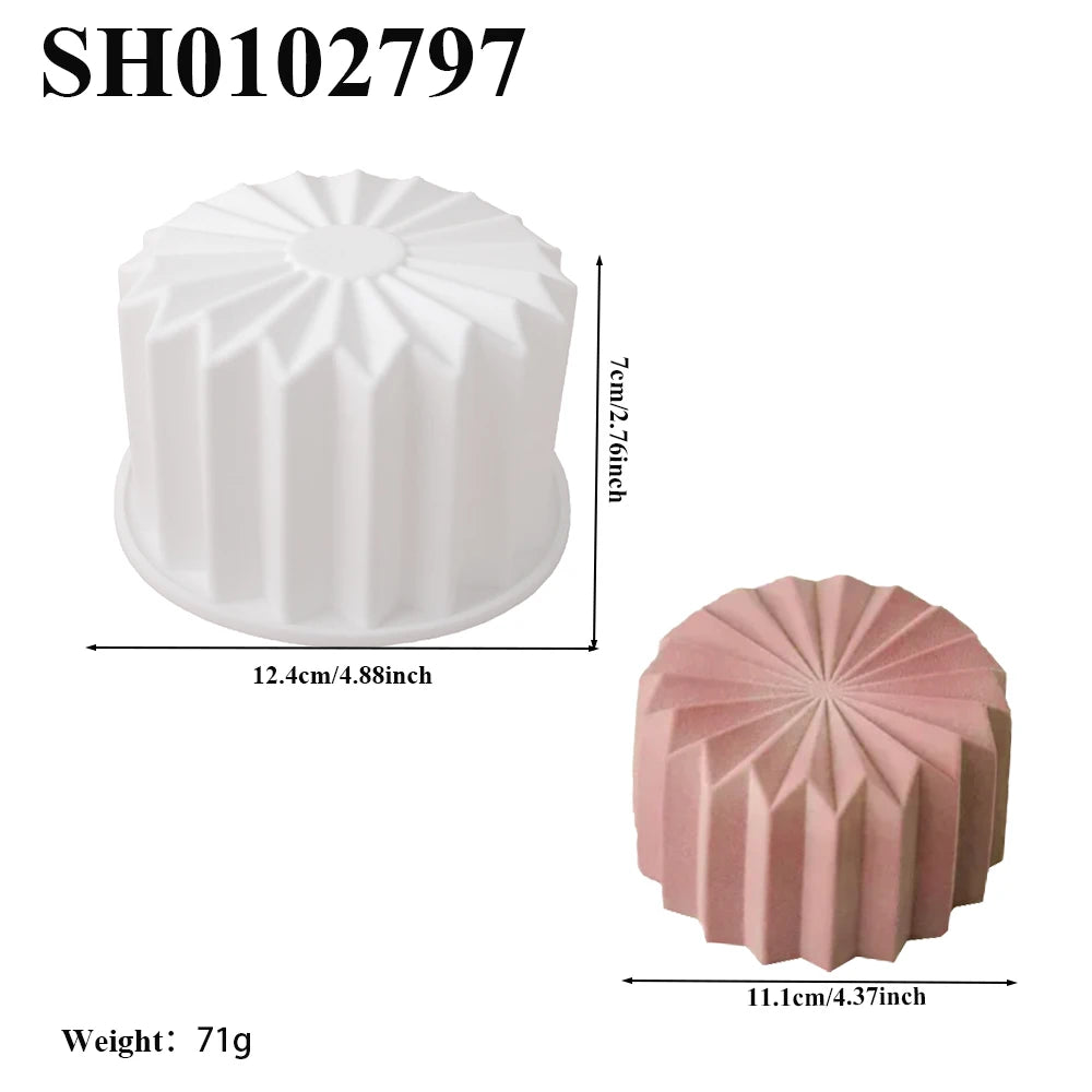Eco-Friendly Silicone Cake Mold – Safe & Durable Baking Tool