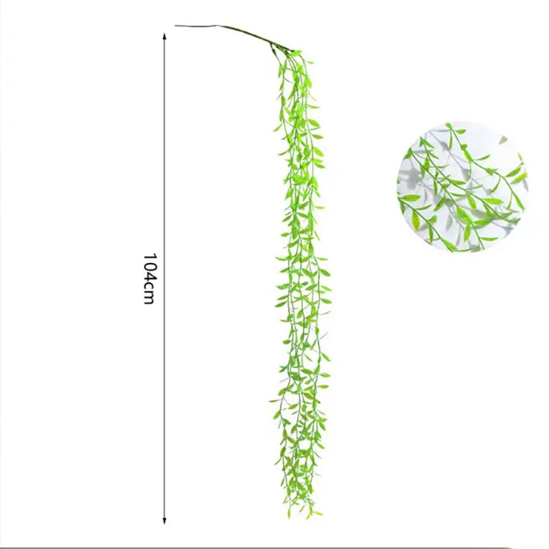 FUJIN Artificial Rattan Vine Hanging Outdoor Bridal Shower Decoration