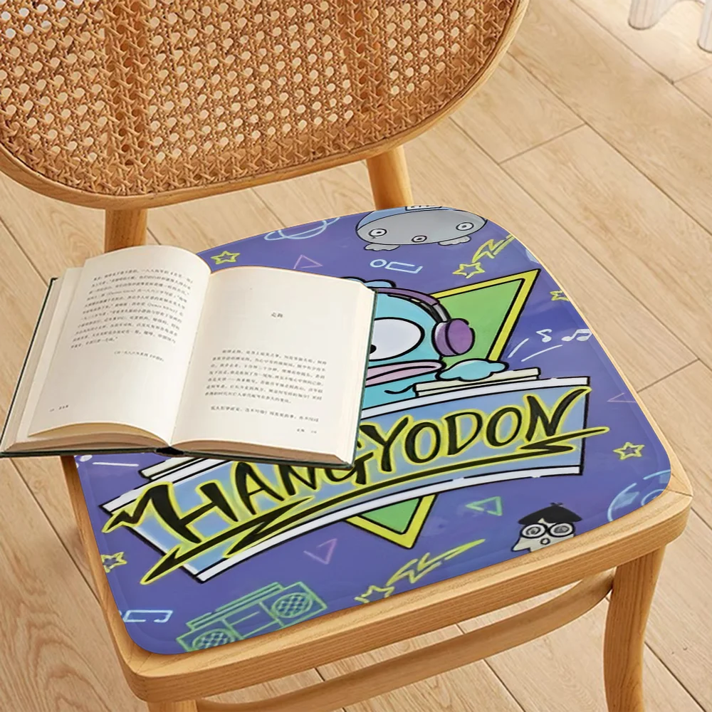 Cute Anime Printed Seat Cushion Soft Flannel Sponge for Home & Office