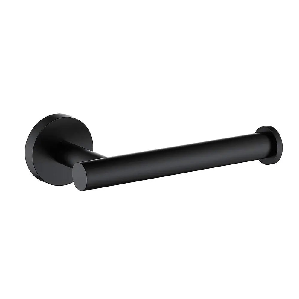 Stainless Steel Wall-Mounted Toilet Paper Holder Round Tissue Roll Dispenser