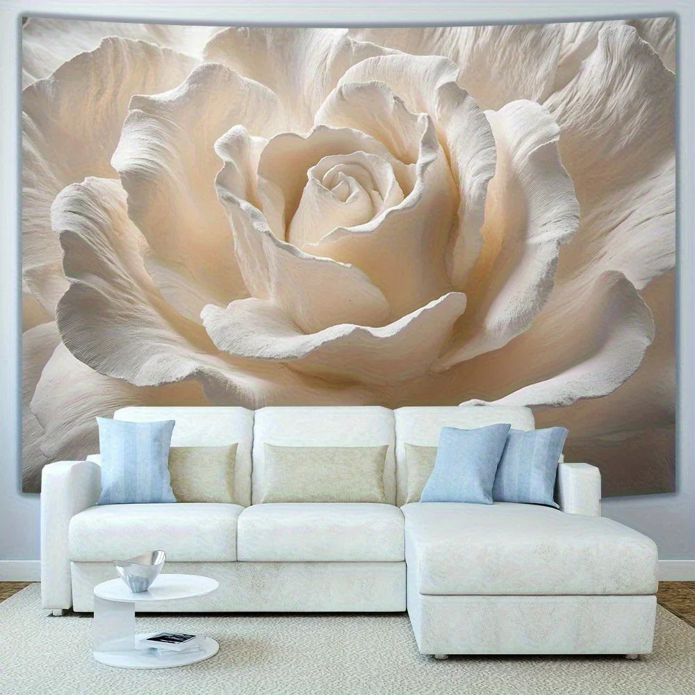 Modern 3D Portrait Rectangle Rug – Handmade Decorative Carpet