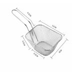 Eco-Friendly Stainless Steel French Fry Basket – Safe & Durable