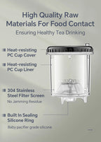 1.0L Transparent Heat-Resistant Glass Pot – Manual Blow Molded