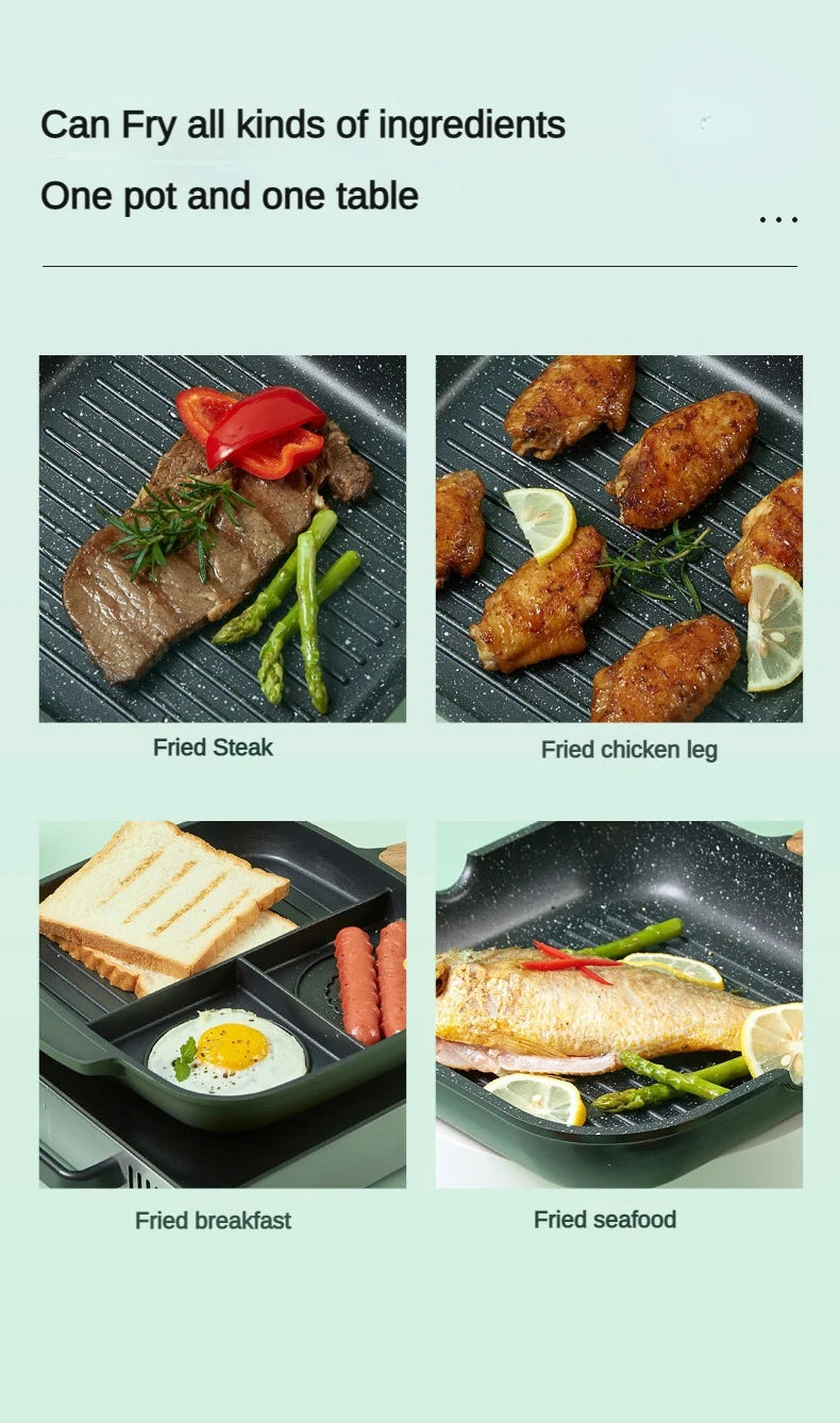 Eco-Friendly Non-Stick Omelet Pan – 24/28cm Multi-Purpose Frying Pan