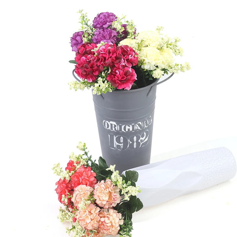 Artificial Silk Flower Bouquet – 28cm Hydrangea