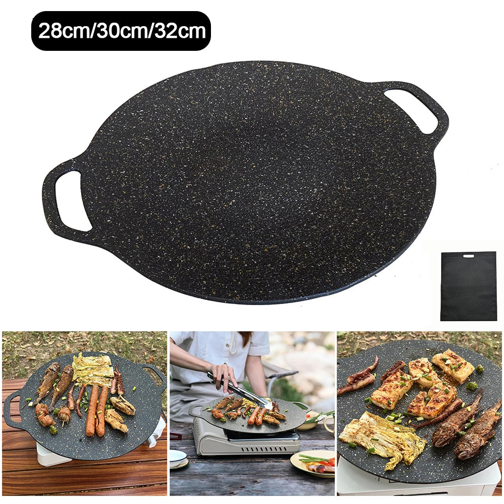 Eco-Friendly Non-Stick Outdoor Grill Pan – Multi-Purpose Camping Pan