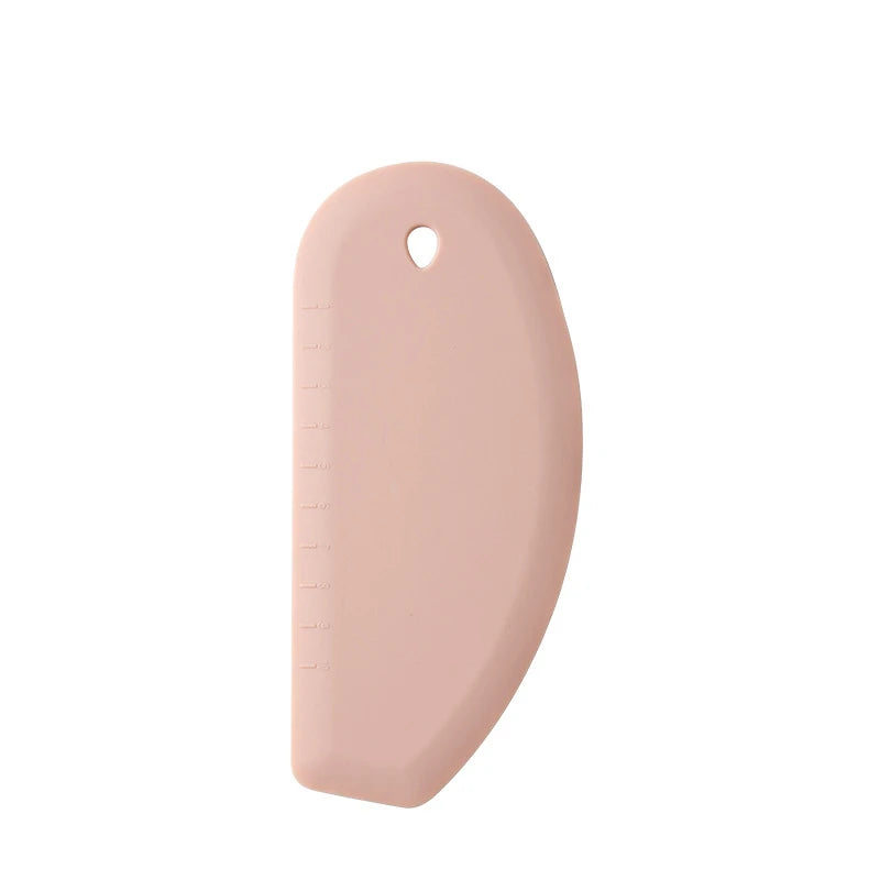 Silicone Dough Scraper with Scale – Multifunctional Baking Spatula