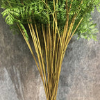 Artificial Fern Plant Branch Outdoor Exhibition Decoration