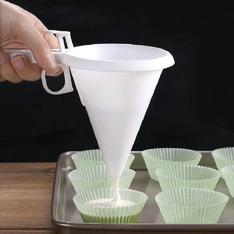 Multi-Purpose Food-Grade Plastic Funnel & Slurry Separator