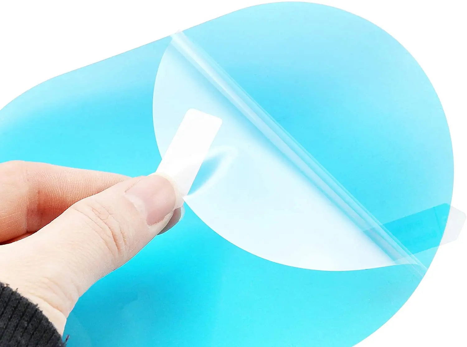 Acrylic Shower Mirror for Shaving & Makeup – Portable Bathroom Travel Mirror