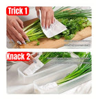 PP Plastic Refrigerator Storage Box – Stackable Fridge Organizer with Lid