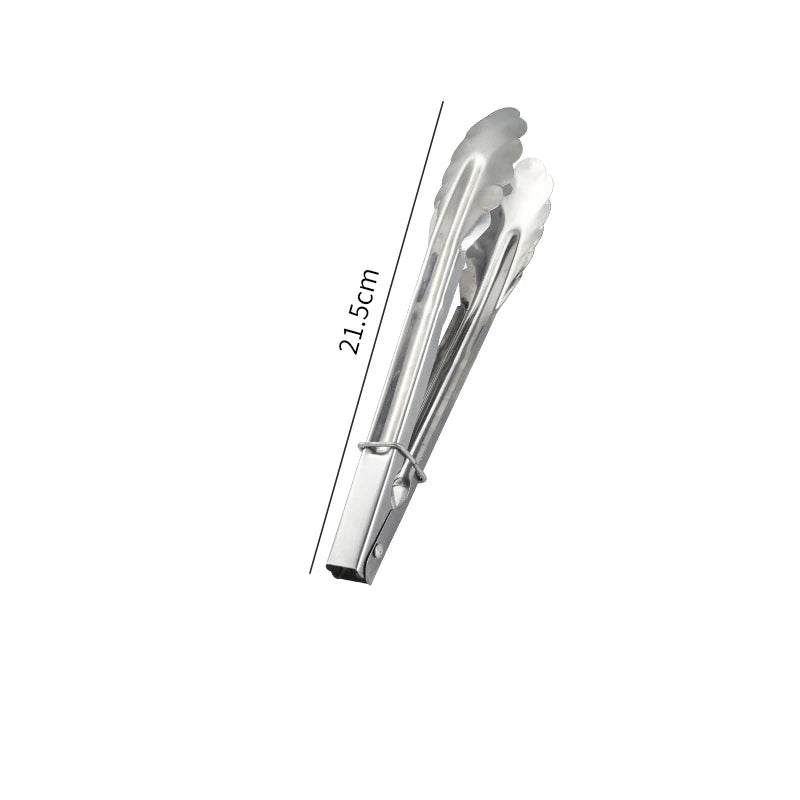 Eco-Friendly Stainless Steel Kitchen Tongs – Food Clip & BBQ Tool