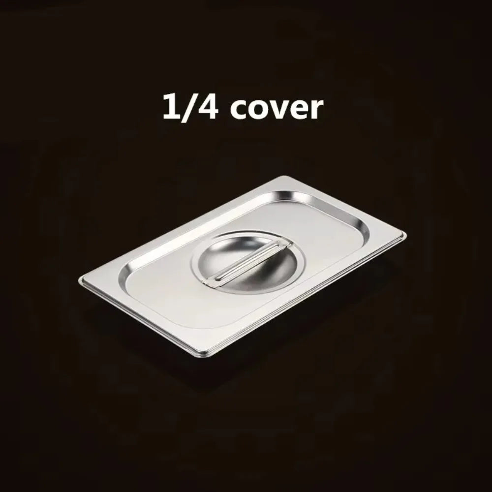 304 Stainless Steel Food Storage Pan – Durable Buffet & Kitchen Use