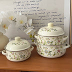 Eco-Friendly Porcelain Enameled Soup Pot – Durable & Multi-Purpose