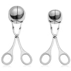 Stainless Steel Meat Baller Tongs – Ergonomic Meatball Maker for Kitchen, BBQ, and Baking