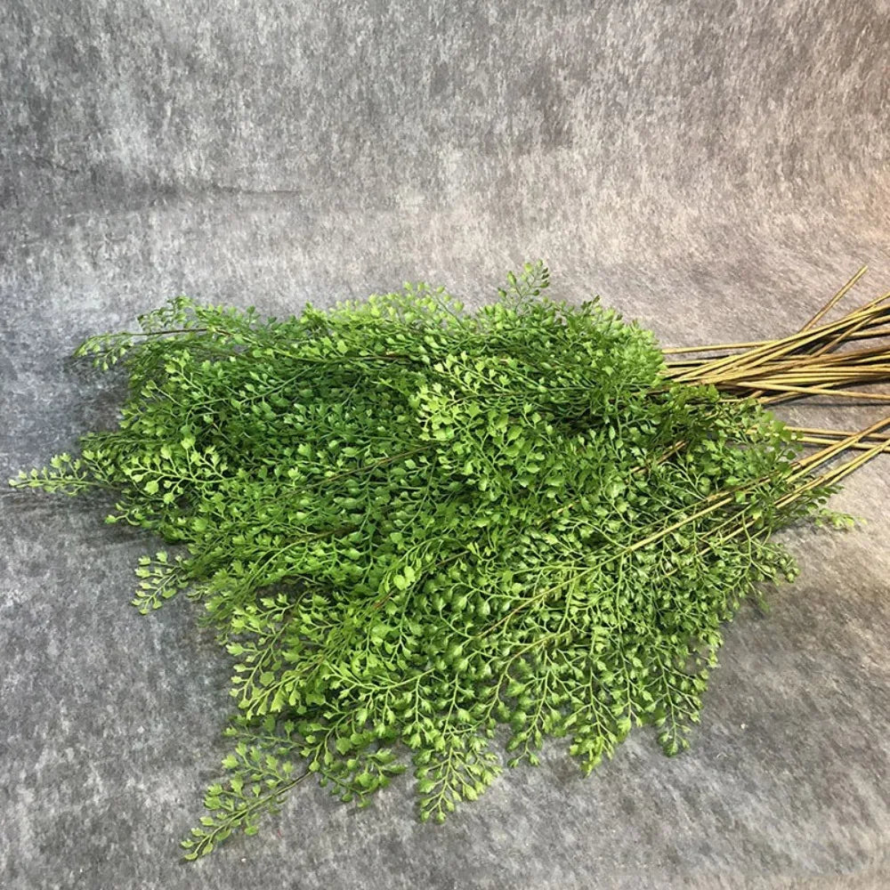 Artificial Fern Plant Branch Outdoor Exhibition Decoration