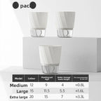Transparent Self-Watering Hydroponic Plant Pot